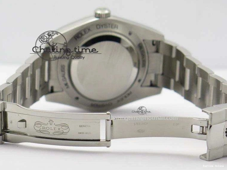 0414 Fashionable Milgauss 116400 GV JF 1:1 Green Sapphire Blue Dial On SS Bracelet A2824 V 3950